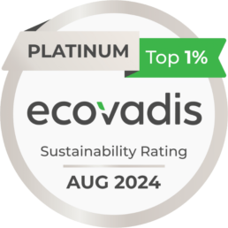 Logo RSE Ecovadis platinium 2024